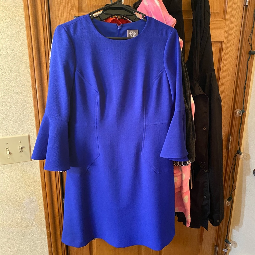 Vince Camuto royal blue dress